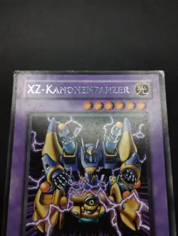 YUGIOH 2005 | XZ-TANK CANNON | DR1-DE108 | GERMAN | RARE | VG - GOOD (MP) - Image 4