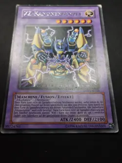 YUGIOH 2005 | XZ-TANK CANNON | DR1-DE108 | GERMAN | RARE | VG - GOOD (MP) - Image 5