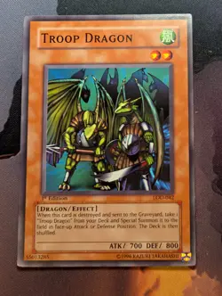 Troop Dragon - LOD-042 - Common - 1st Edition - YuGiOh - Near Mint - Image 1