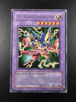 YUGIOH 2005 | XY-DRAGON CANNON | DR1-DE106 | GERMAN | RARE | VERY GD - EXCELLENT - Image 1