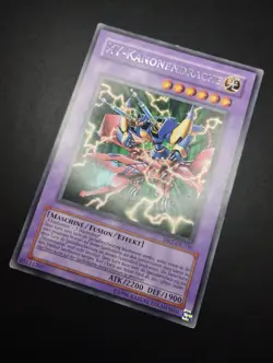 YUGIOH 2005 | XY-DRAGON CANNON | DR1-DE106 | GERMAN | RARE | VERY GD - EXCELLENT - Image 3