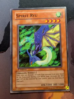 Spirit Ryu LOD-036 - Common - 1st Edition - YuGiOh - Very Light Play - Image 1