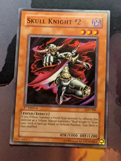 Skull Knight #2 - LOD-006 - Common - 1st Edition - YuGiOh - Very Light Play - Image 1