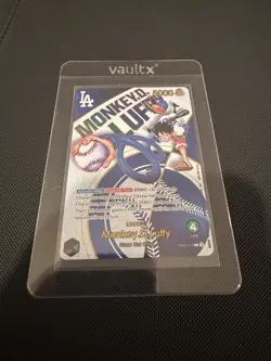 ONE PIECE Dodgers x L.A. Promo Monkey D. Luffy EB02-010 Event Card NM English - Image 2