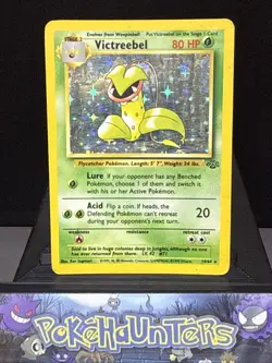 Pokemon Card Victreebel 14/64 Holo Rare Jungle Set WOTC Played - Image 1