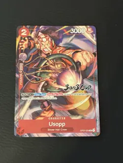 Usopp OP01-004 3 on 3 Cup Top Prize 2023 Promo English One Piece Card - Image 1