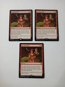 3x Burning Wish | Conspiracy Take the Crown | MTG Magic Cards - Image 1