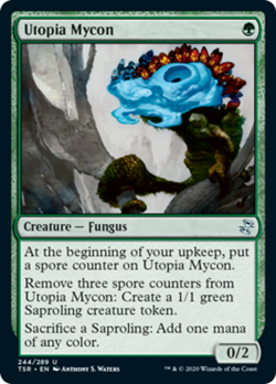 Utopia Mycon FOIL Time Spiral Remastered PLD Green Uncommon MAGIC CARD ABUGames - Image 1