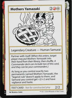 Mothers Yamazaki S Mystery Booster 2 Playtest Cards 93/150 LP - Image 1