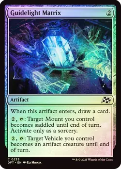 Guidelight Matrix 233 Foil NM MTG Aetherdrift Magic - Image 1