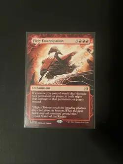 Fiery Emancipation Wilds of Eldraine: Enchanting Tales Regular - Image 1