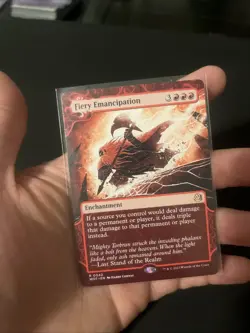 Fiery Emancipation Wilds of Eldraine: Enchanting Tales Regular - Image 3