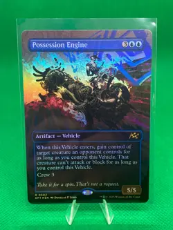 Possession Engine - Borderless - Foil - DFT - MTG - Image 1