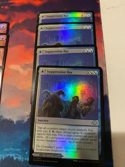 MTG Modern Horizons 3 Suppression Ray Foil x 4 - Image 1