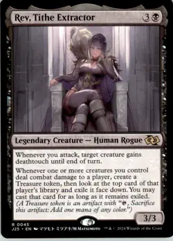 Rev, Tithe Extractor (Anime) R Foundations Jumpstart 45 NM - Image 1