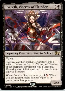 Evereth, Viceroy of Plunder (Anime) R Foundations Jumpstart 41 NM - Image 1
