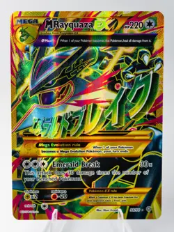 M RAYQUAZA EX - SHINY FULL ART / FA - 98/98 POKEMON XY ANCIENT ORIGINS - NM - Image 1
