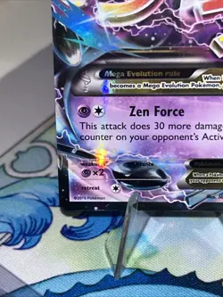 Pokemon M Alakazam EX Holo Ultra Rare TCG Card 26/124 XY Fates Collide - Image 5