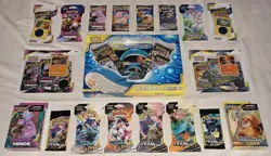 Pokemon Towering Splash Tag Team GX Box- TAG TEAM LOT Team Up Unified Unbroken + - Image 1