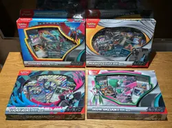Pokemon LOT of 4 SEts: Mabosstiff, Iron Valiant, Roaring Moon, Grafaiai / NEW - Image 1