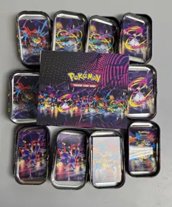 Pokemon TCG Mega Heroes Mini Tin Display TIN ONLY 1 per - Image 1