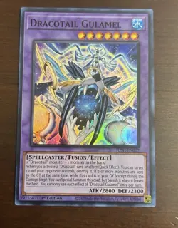 Dracotail Gulamel (Super Rare) JUSH-EN007 Justice Hunters 1st Edition - Image 1