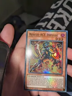 Rescue-ACE Impulse - 1st Edition Super Rare AMDE-EN001 Yugioh - Image 1