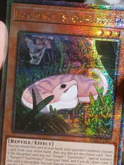 Danger!U TsuchinokoU 1st Edition Quarter Century Secret Rare RA04-EN027 Yu-Gi-Oh - Image 4