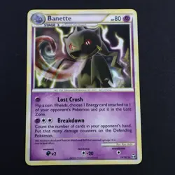Banette Rare 14/102 HGSS Triumphant English NM 2010 Pokemon TCG Card - Image 1