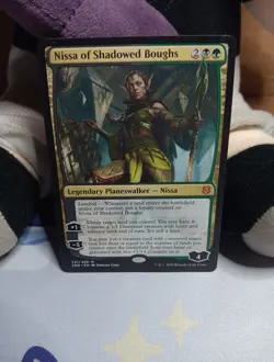 Nissan of Shaded Boughs 231 Zendikar Rising MTG Mythic Card Foil - Image 1