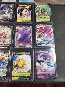 Japanese Pokemon 27x Rare Holo Card Lot in Top Loaders Mint Pack Fresh - Image 2