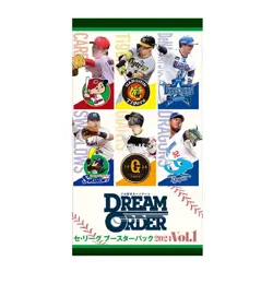 Professional Baseball Card Game DREAM ORDER Central League Booster Pack 2024 Vol - Image 1
