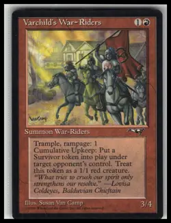 MTG Alliances #122 Varchild's War-Riders - Image 1