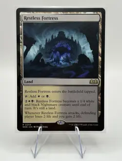 Restless Fortress - Wilds of Eldraine (WOE) - MTG Rare #259 | Regular Card - Image 2