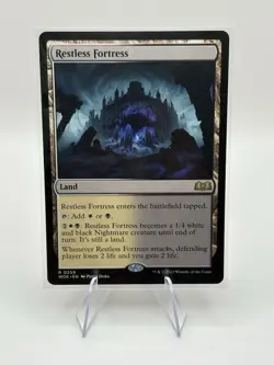 Restless Fortress - Wilds of Eldraine (WOE) - MTG Rare #259 | Regular Card - Image 3