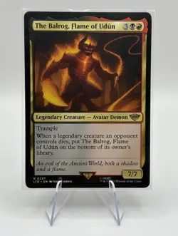 The Balrog, Flame of Udun - The Lord of the Rings (LTR) MTG Rare #297 | Regular - Image 2