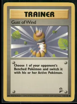 Pokemon Base Set #093/102 Gust of Wind Common - Image 1
