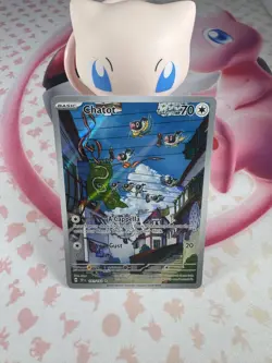 Chatot 181/162 Sv05: Temporal Forces Holo Illustration Rare Pokemon TCG NM - Image 1