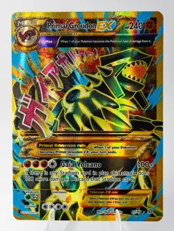 PRIMAL GROUDON EX - SHINY FULL ART / FA - 97/98 POKEMON XY ANCIENT ORIGINS - NM - Image 1