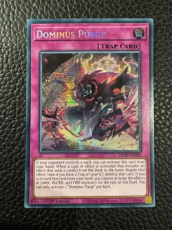 YuGiOh EU English Dominus Purge MP25-EN095 (Prismatic SE )(NM) 1st Edition - Image 1