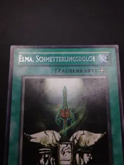 YUGIOH 2005 | BUTTERFLY DAGGER - ELMA | DR1-DE194 | GERMAN | RARE | VG-EX (MP) - Image 4