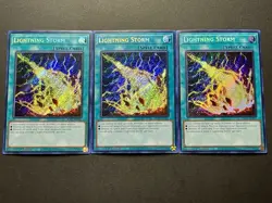 3x Lightning Storm | RA01-EN061 | Secret Rares | NM | 1st Edition | YuGiOh! - Image 1