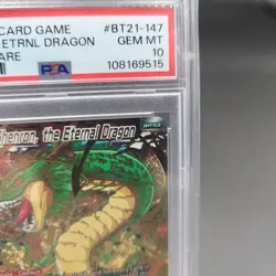 2023 DBS CARD GAME #BT21-147 SHENRON, ETRNL DRAGON SECRET RARE PSA 10 - Image 4