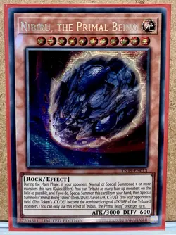 Nibiru, the Primal Being Prismatic Secret Rare LIMITED EDITION Card [TN19-EN013] - Image 1