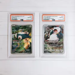 Pokemon Card PSA 10 Snorlax AR 181/165 sv2a CHR 077/071 s10a SEQ Set Japanese GM - Image 1