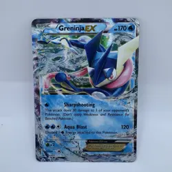 Greninja EX XY20 Black Star Promo MP Pokemon Card - Image 1
