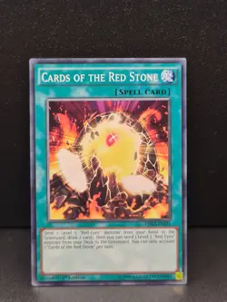 Yugioh Cards of the Red Stone LDK2-ENJ25 1st Edition Common VLP - Image 1