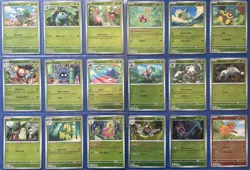 Pokemon Mega Evolution Complete (122 card) Reverse Holo Set (Only Reverse Holos) - Image 1