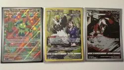 Full Art Pokemon Card Lot - (3 Cards) Great Condition! - Image 1