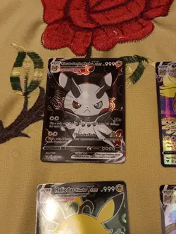 6 Pikachu Pokemon Card Holo GX VSTAR VMAX GX EX Cosplay Art - Image 2